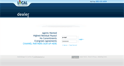 Desktop Screenshot of dealer.localmanagement.us